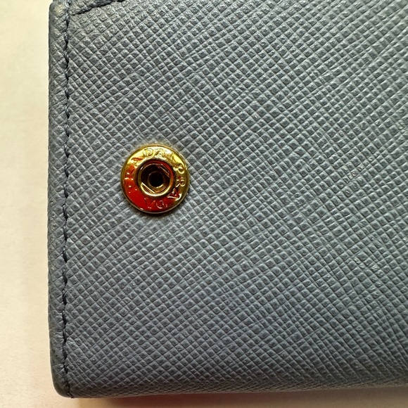Prada Blue Leather Wallet - Picture 8 of 16